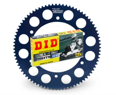KART SPROCKET Kart DiD Chain 104 Link & Kart TALON Rear Sprocket Offer Brand New Kart Parts UK