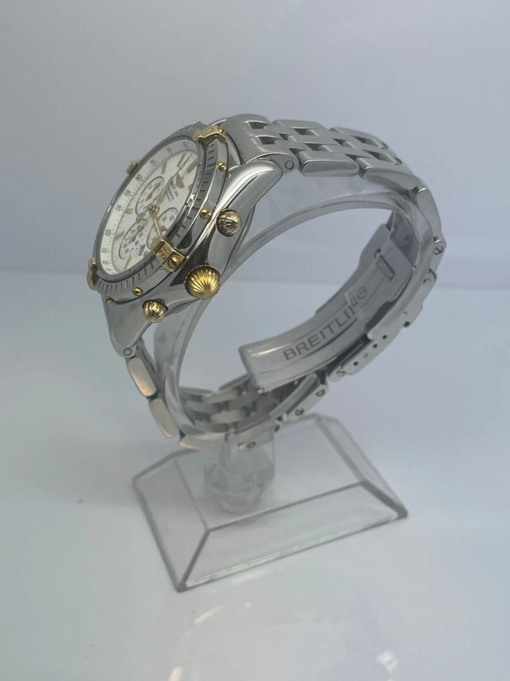 Breitling Shadow Flyback B35313 Automatic Chronograph White 39mm Watch LTD ED - Image 4 of 4