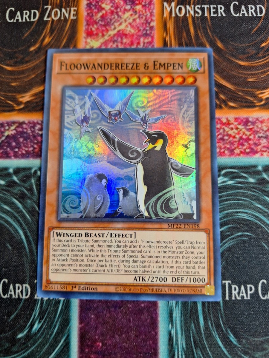 Yu-Gi-Oh! TCG Floowandereeze & Empen MP22-EN198 Super Rare 1st