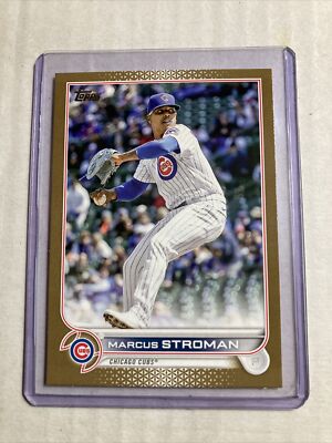2022 Topps Update #US50- MARCUS STROMAN Gold Parallel SP #'d/2022