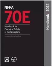 NFPA 70E Handbook for Electrical Safety in the Workplace 2024 Hardcover......