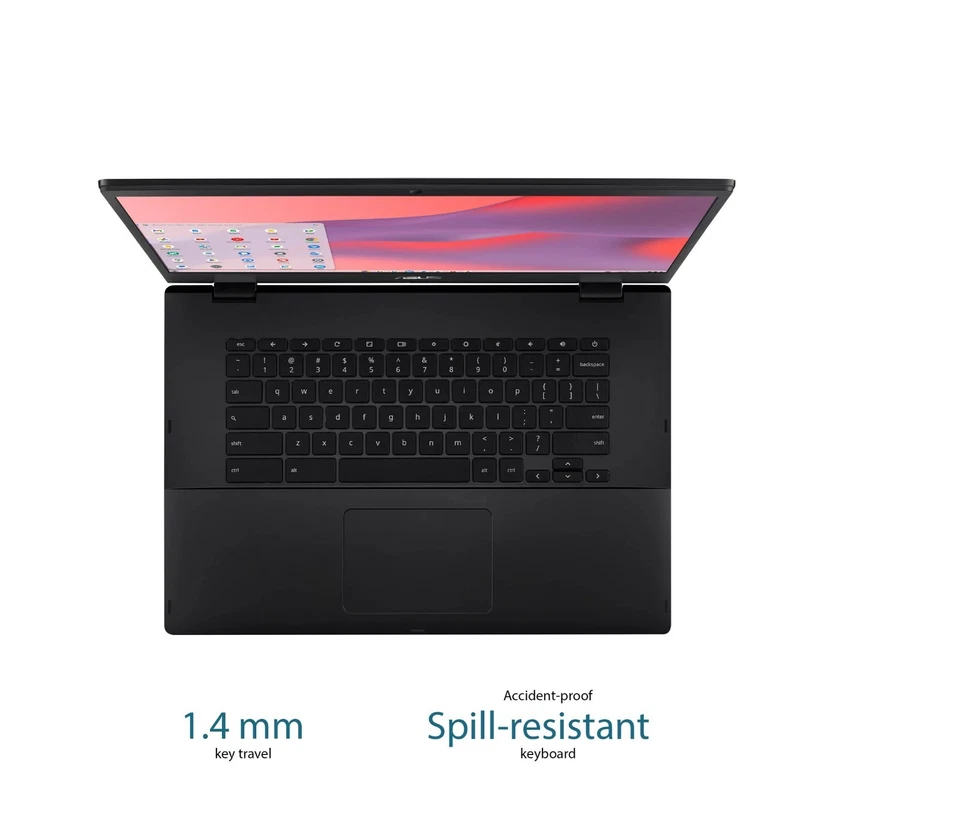 ASUS Chromebook CX1500CN, 15.6" FHD, Intel Celeron N3350, 4GB RAM, 64GB eMMC - Image 4 of 4