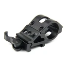 Tactical 1" Offset Picatinny/Weaver Rail Mount for Flashlight with Quick Release