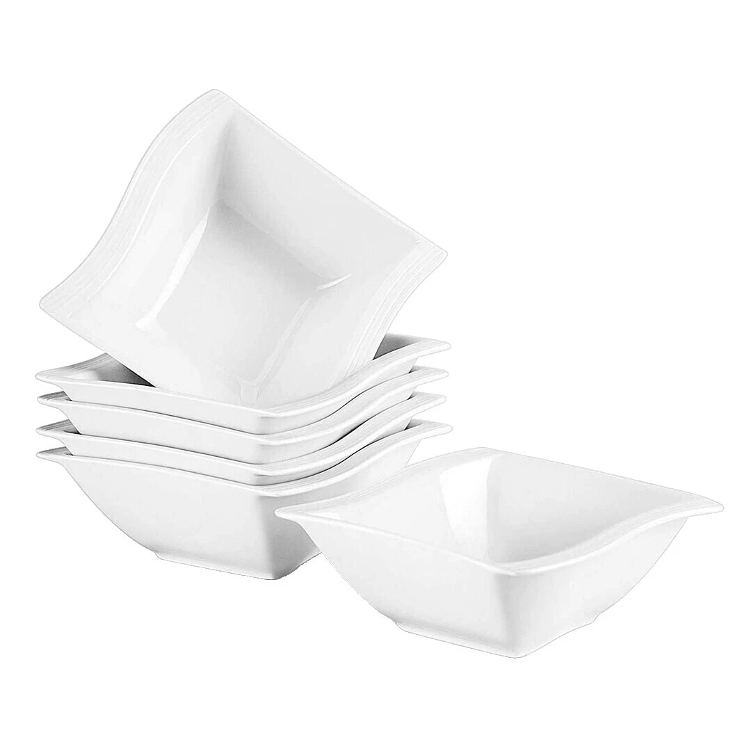 Porcelain White Cereal Bowl Dinnerware Bowls