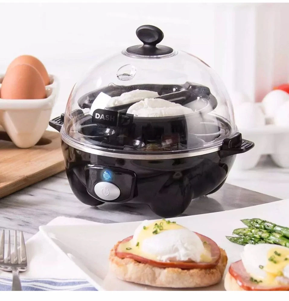 Dash Rapid Egg Cooker – 6-Capacity Electric Egg Cooker for Perfect Hard Boiled Eggs in New Packaging Dash Rapid Egg Cooker – 6-Capacity Electric Egg Cooker for Perfect Hard Boiled Eggs in New Packaging