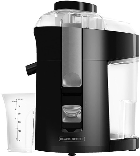 BLACK+DECKER 400-Watt Fruit and Vegetable 10oz Juice Extractor, Black,  JE2200B | eBay