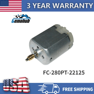 Brass Collar Shaft FC-280PT-22125 Car Door Lock Motors DIY Repair For Mabuchi