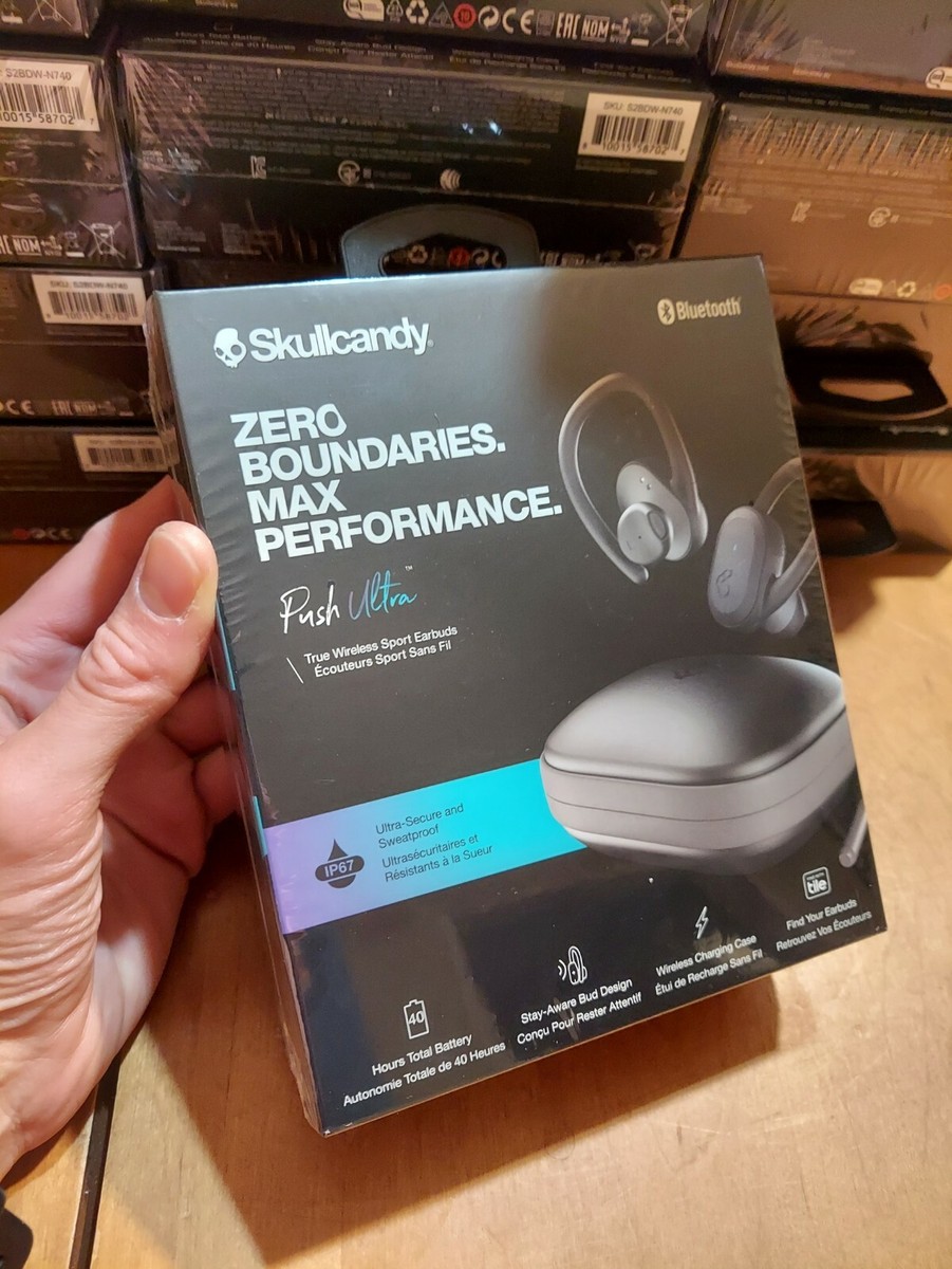 Skullcandy Push Ultra True Wireless Sport Earbuds Headphones