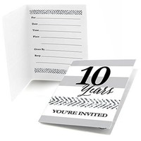 We Still Do - 10th Wedding Anniversary - Fill In Anniversary Party Invitation... on sale We Still Do - 10th Wedding Anniversary - Fill In Anniversary Party Invitation... on sale