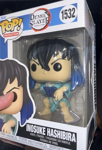 Funko Pop! Animation Demon Slayer Inosuke Hashibira #1532 Vinyl Figure
