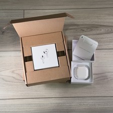 New Seal Apple EarBuds 4th Earphones w/ Wireless Charging Case USA fast Shipping