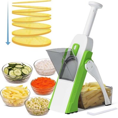 Mandoline Slicer Gemüseschneider Dicer für Küche Kartoffelschneider Verstellbare