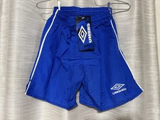 UMBRO-Royal Blue/White Trim-Striker Short-SZ. Youth LARGE-NWT