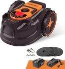 LawnMaster OcuMow™ VBRM601YCM Perimeter Wire Free Robot Lawn Mower Cuts Small