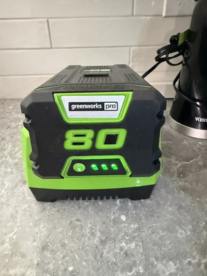#ad Greenworks 80V 4.0 Ah Lithium Ion Battery open box $90.00