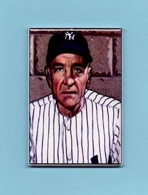 CASEY STENGEL BASEBALL CARD *2X3 FRIDGE MAGNET* YANKEES WORLD SERIES CHAMP COACH
