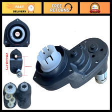 24V High Torque 30000RPM Gearbox for Powered Wheel, Large Axle Hole, Replacement