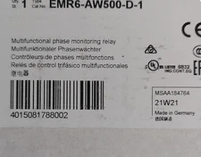 1PC EATON MOELLER Time relay EMR6-AW500-D-1 #LL