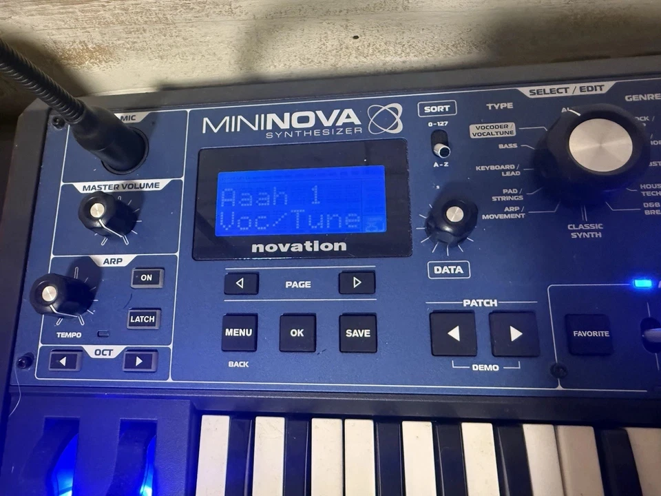 Sintetizador Novation MiniNova - Más de 256 sonidos y 37 controladores de teclas Foto 4 de 4