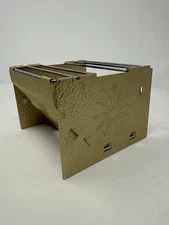 Vintage Sterno Portable Folding Stove Camping Hiking Natural Disaster 