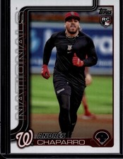2025 Topps Baseball Andres Chaparro #167 RC Image Variation Golden Mirror SSP