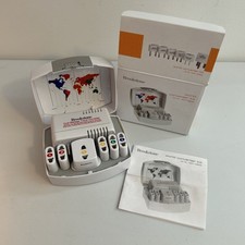 Brookstone Dual Wattage Converter Kit 1750W Travel Voltage Adapter Plugs
