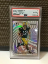2016 Panini Prizm DAZZLE prizm Aaron Rodgers PSA 10
