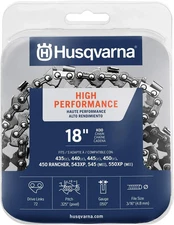 Husqvarna Chainsaw Chain 18-Inch .050 Gauge .325 Pitch 531300439