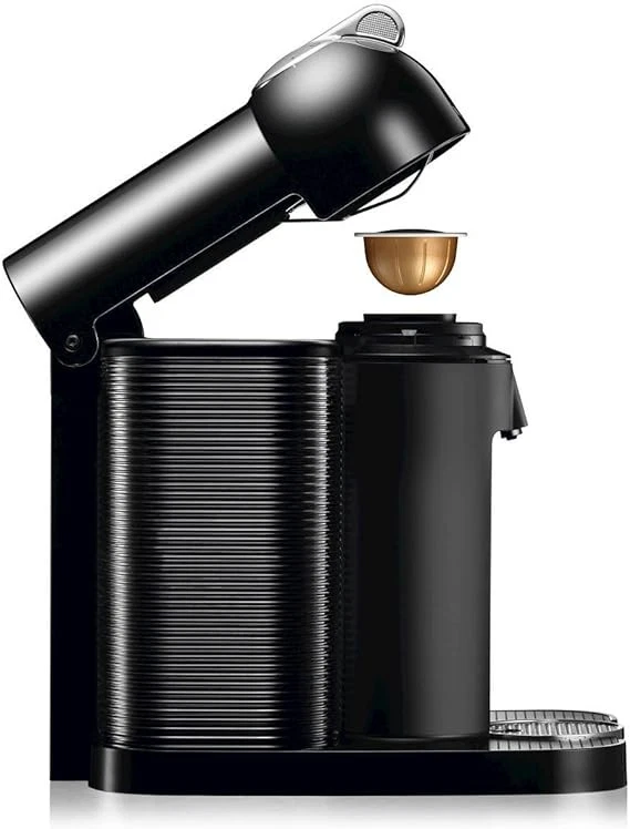 Cafetera y cafetera espresso Nespresso GCA1-US-BK-NE VertuoLine - negra Foto 4 de 4