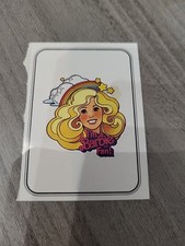 Vintage 1983 PANINI BARBIE 127 ALBUM STICKER Sheet Mattel Barbie