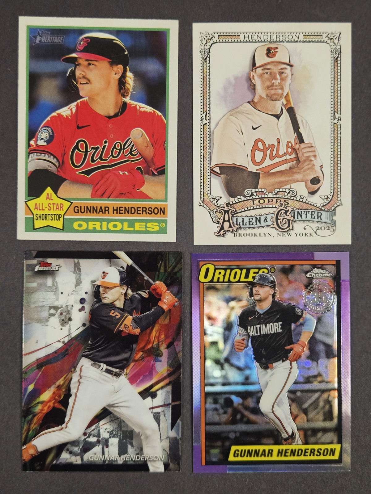 Gunnar Henderson Baltimore Orioles Lot