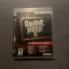 Guitar Hero 5 PS3 Sony PlayStation 3 Complete with Case and Manual 2009