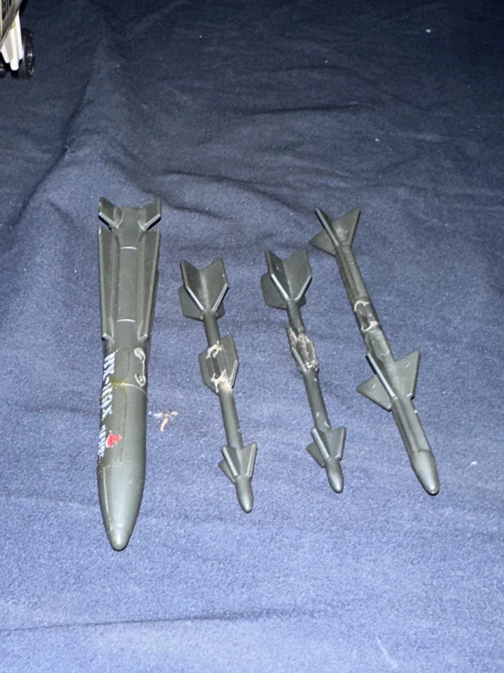 Peças de assentos GI Joe Skystriker XP-14F Jet Missles 1983 vintage - Imagem 4 de 4
