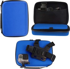 Navitech Blue Storage Case For Apeman A100 Action Camera