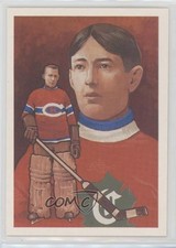 1987 Cartophilium Hockey Hall of Fame Georges Vezina #30 HOF 0f8