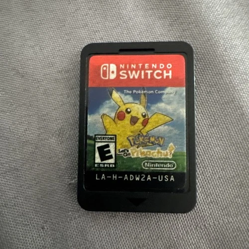 Pokemon Let's Go Pikachu (Nintendo Switch, 2018) Cartridge Only
