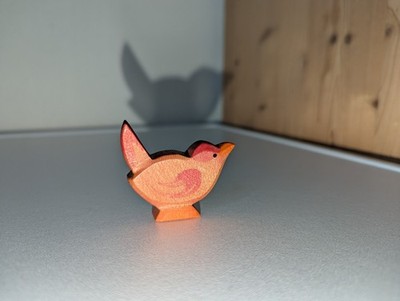 Ostheimer Paradiesvogel mit Brandstempel 