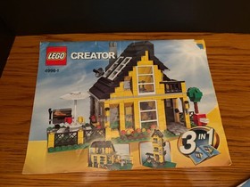 LEGO CREATOR Beach House - 4996 3-in-1 COMPLETE with Manuals; No Box