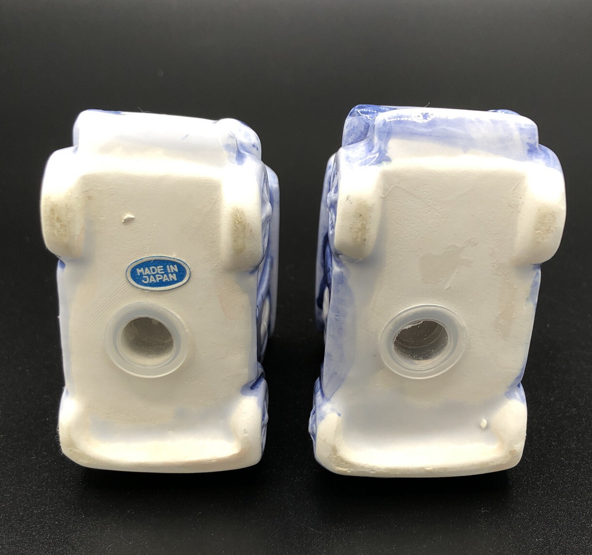 Vtg Hand Painted Antique Car Salt/Pepper Shakers Japan | eBay