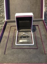 Beaverbrooks Platinum Solitaire Engagement Ring Size J Used