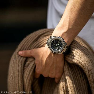 Casio Watch G Shock G-Steel Solar Radio Gst-W110D-7Ajf Silver | eBay