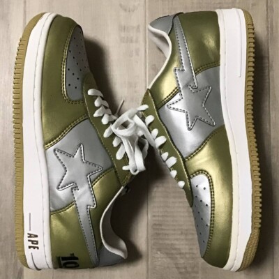 2003 NW 10th Anniversary Leather BAPE STA Sneakers NIGO A Bathing