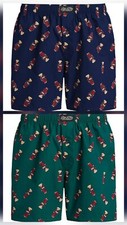 Men Ralph Lauren Polo Bear Boxers Blue  Green Up To XL Choose Your Size  Color