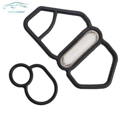 DOHC VTEC SPOOL VALVE SOLENOID GASKET UPPER & LOWER D16Z6 B18C1 B16A2 FOR HONDA