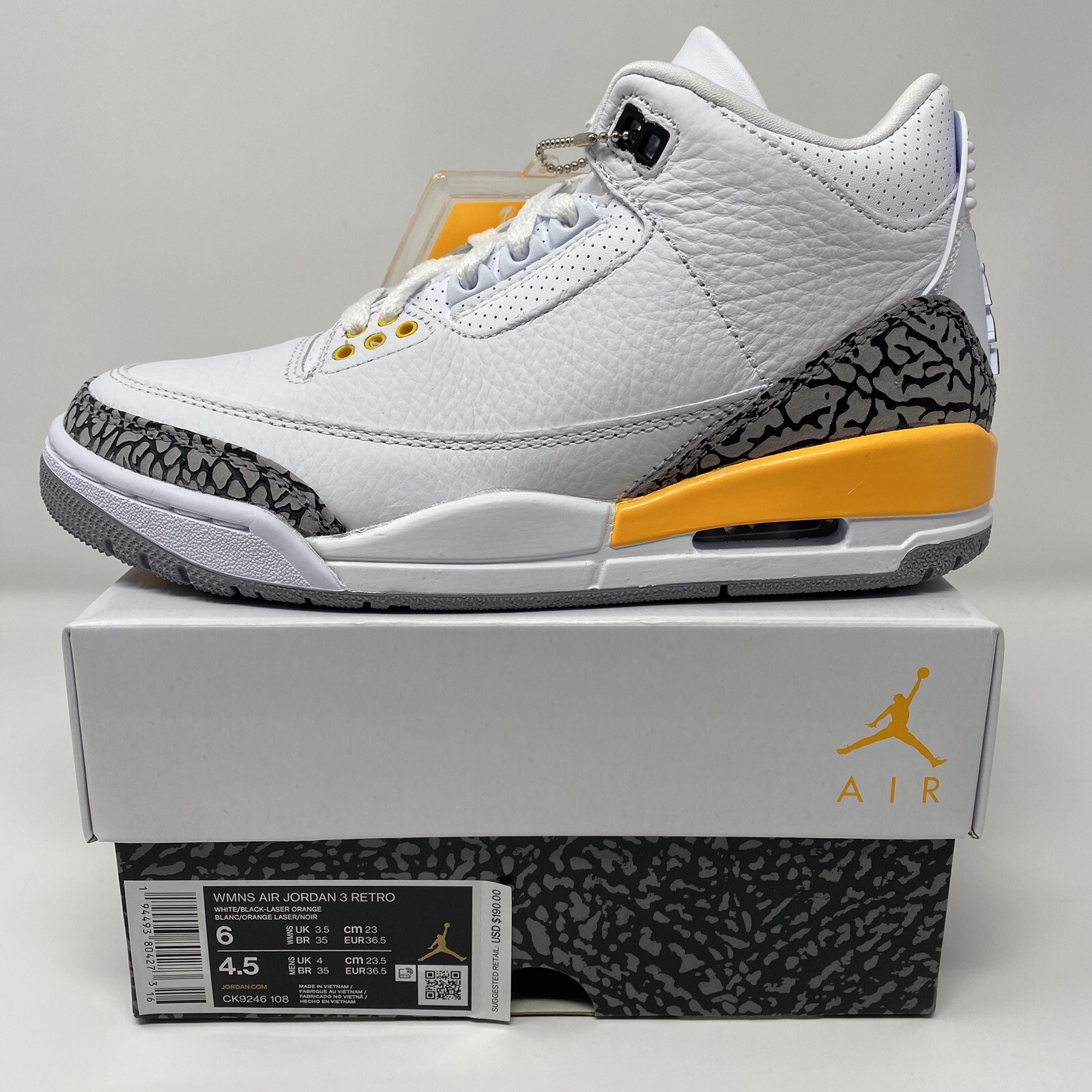 jordan retro 3 orange