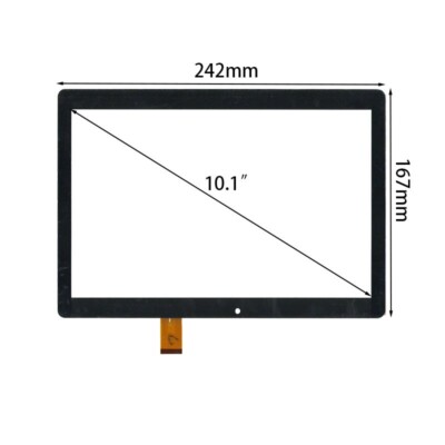 10.1 inch Touch Screen Panel Digitizer Glass For YJ472FPC-V0 / XLD1009-V0