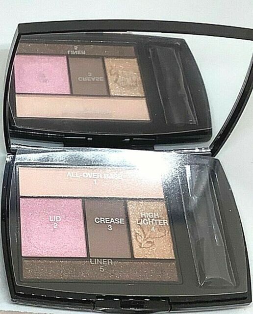 Lancome 5 Shadow & Liner Eye Brightening Color Design Palette~ Sienna Sultry NIB