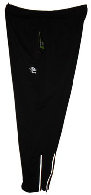 Umbro Black Reflective Full Of Features Run / Fitness Leggings Men's Size XL New