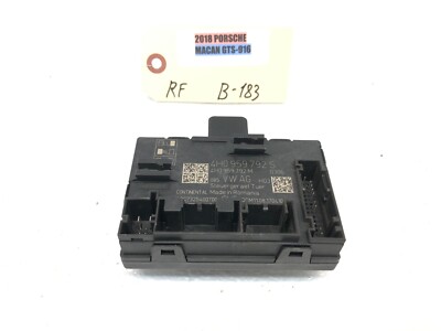 2015-2024 PORSCHE MACAN GTS RIGHT PASSENGER FRONT DOOR CONTROL MODULE OEM.
