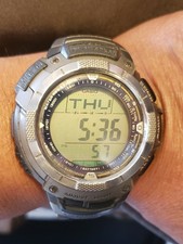 Casio Pathfinder 2894 Pag-80 Triple Sensor Tough Solar Men's Watch for sale  online | eBay